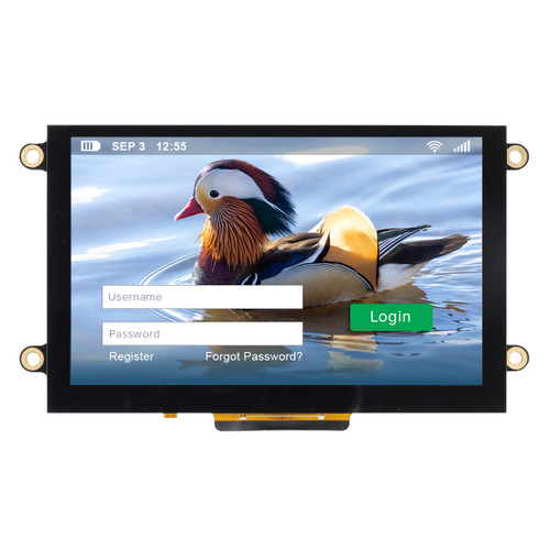 Quais são os papéis da exibição do LCD na educação?