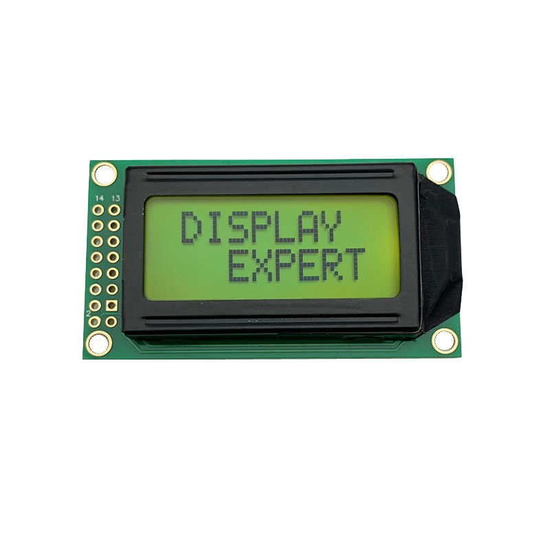 Quais são as vantagens do display LCD mono de caracteres?